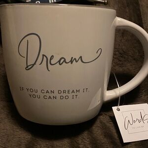 Dream White Ceramic Mug